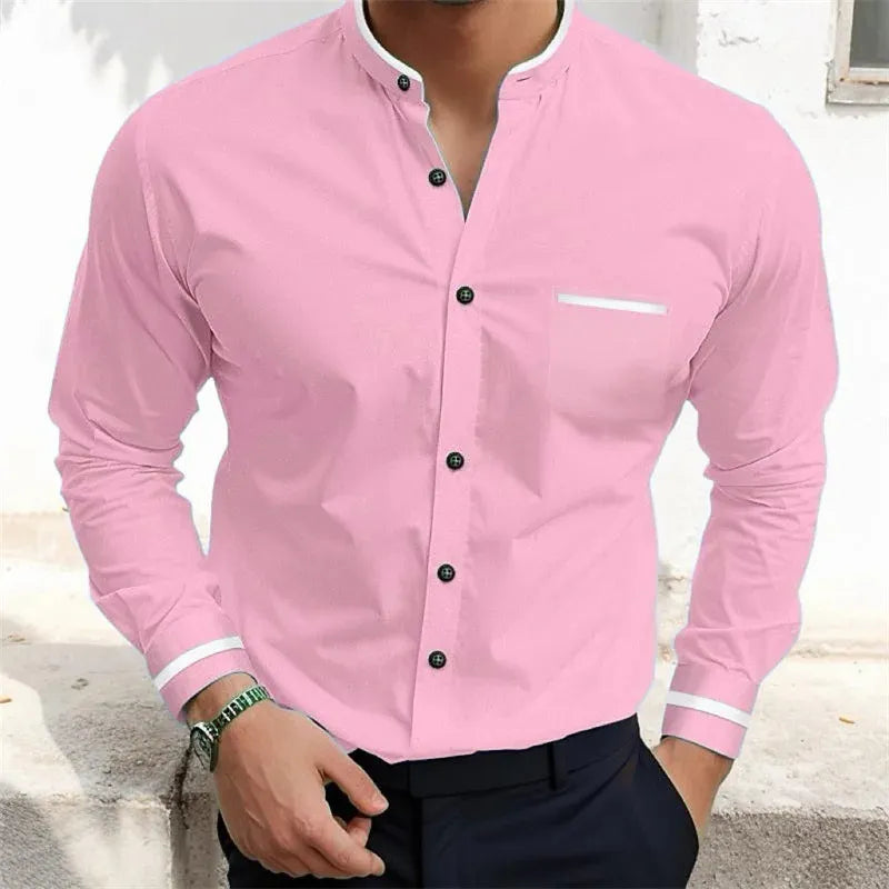 Askar - Long Sleeve Button Down Shirt