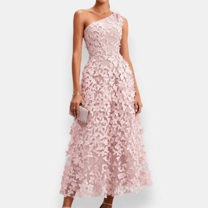 Suniya - One Shoulder Middi Dress