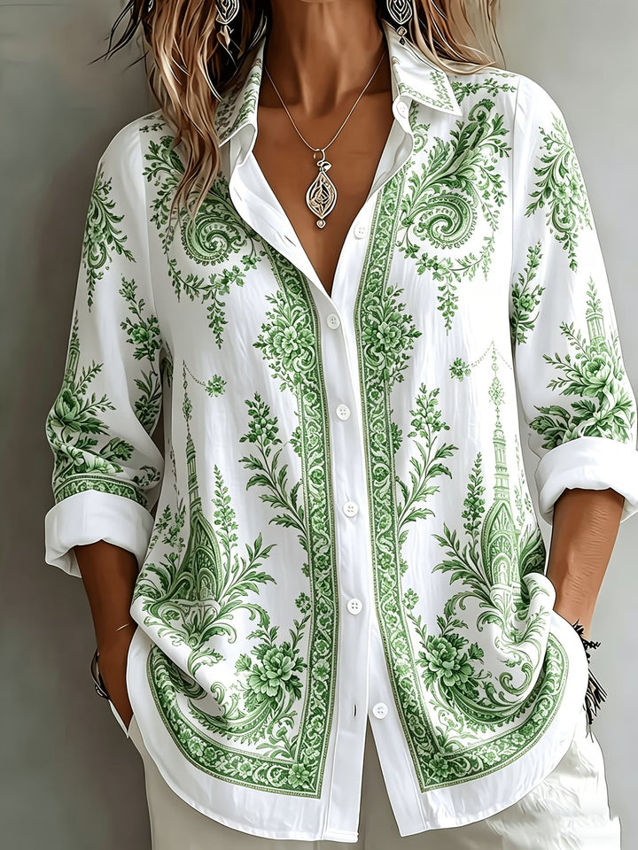 Aldana - Button-Up Long Sleeve Shirt