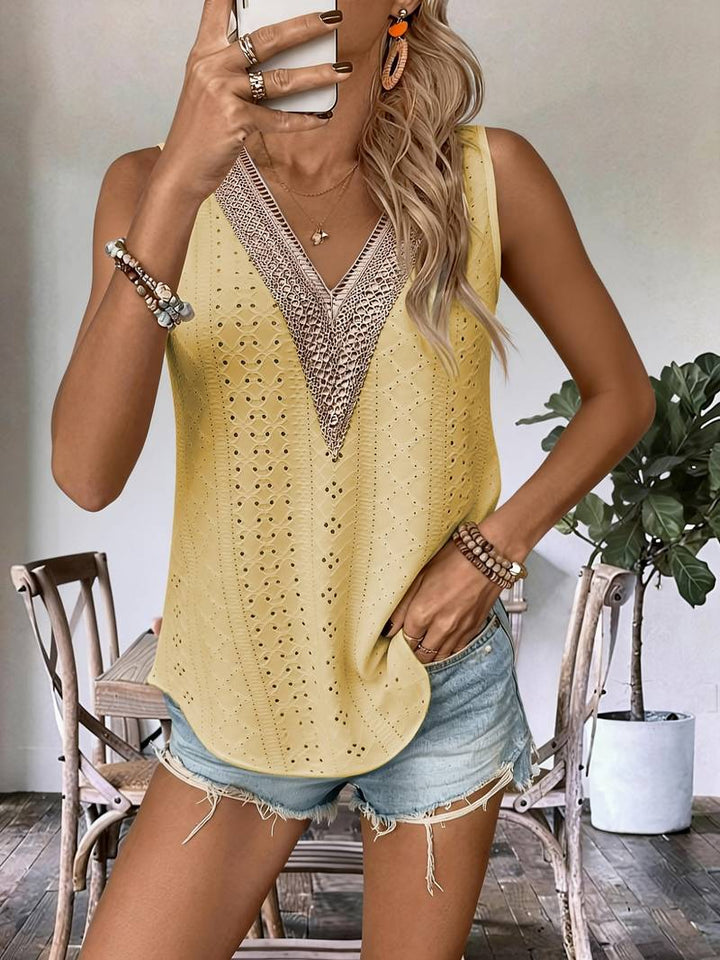 Lavinia - Casual Sleeveless Summer Top
