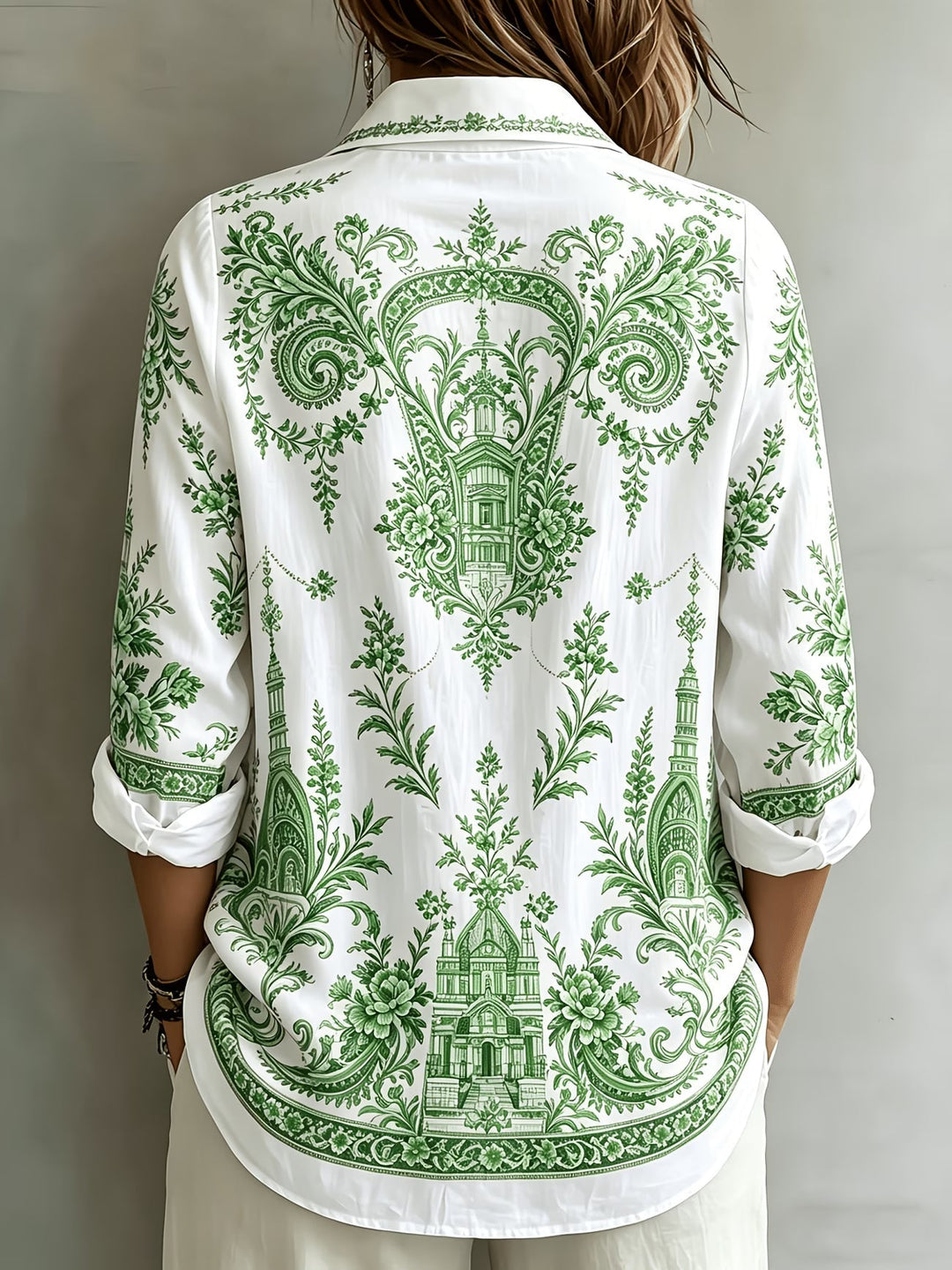 Aldana - Button-Up Long Sleeve Shirt