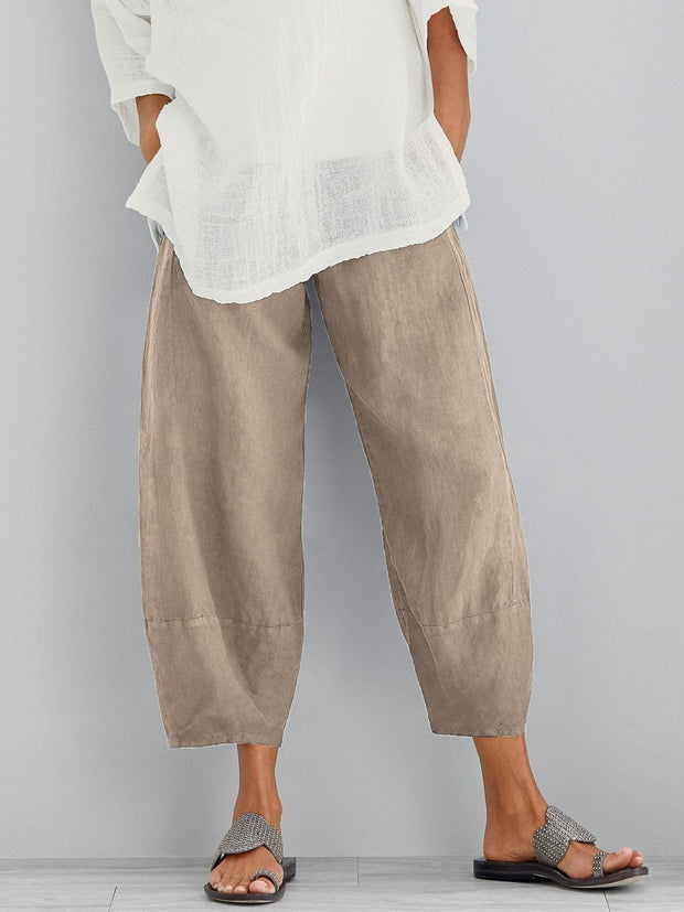 Taylah - Loose Fit Linen Pant