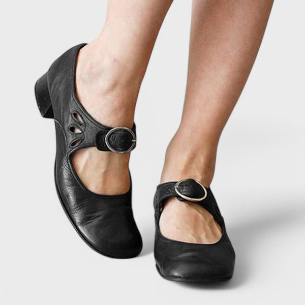 Meliia - Single Buckle Shoes