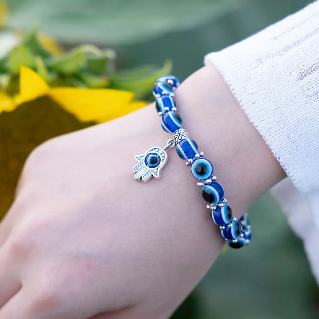 Eliani - Saphira Evil Eye Charm Anklet