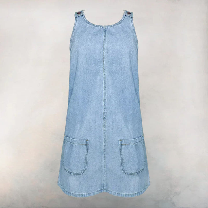 Lucelia - Sleeveless And Light Denim Dress