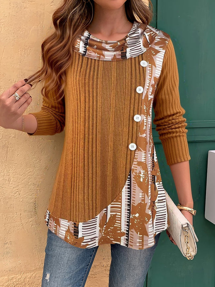 Lizeth - Long Sleeve Crew Neck T-Shirt