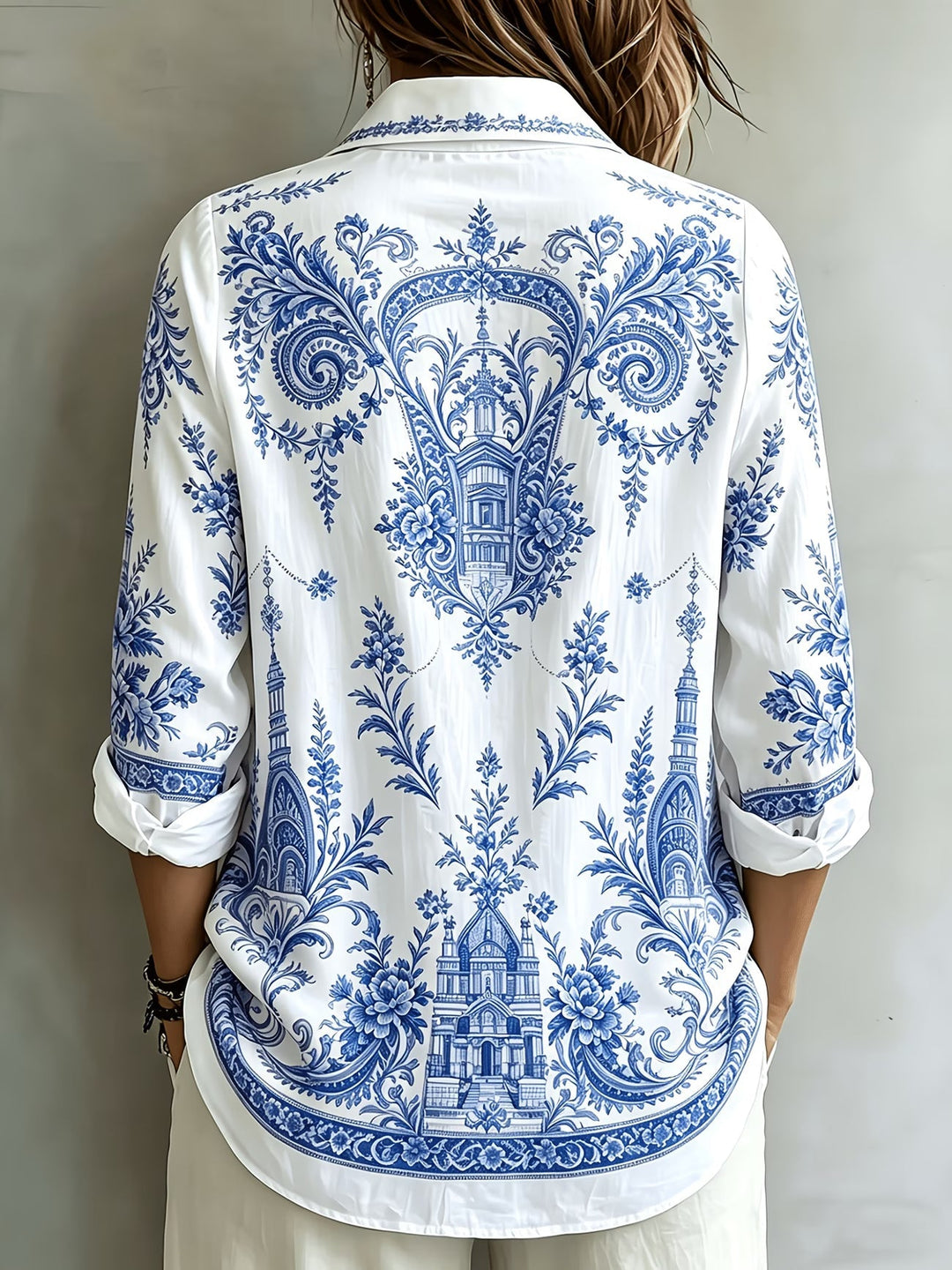 Aldana - Button-Up Long Sleeve Shirt
