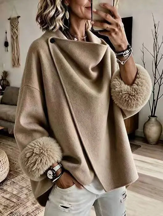 Ilisetta - Elegant Faux Fur Jacket