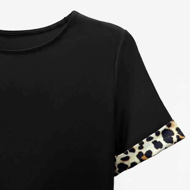 Leoza - Vintage Leopard Print Dress