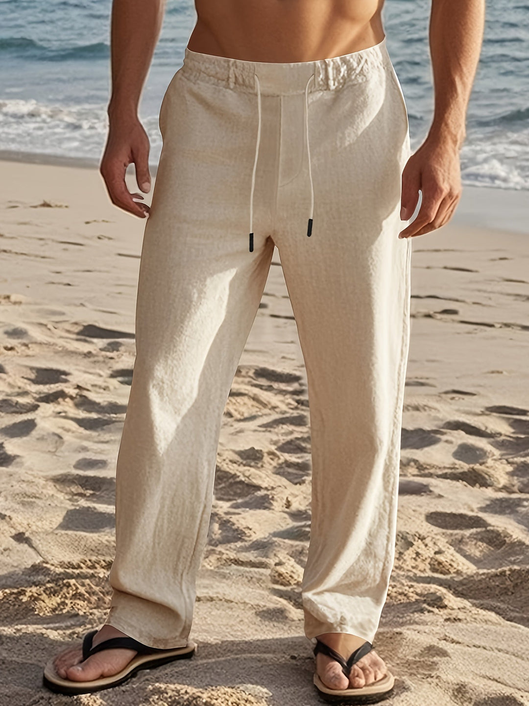 Erikas - Comfortable Linen Trousers