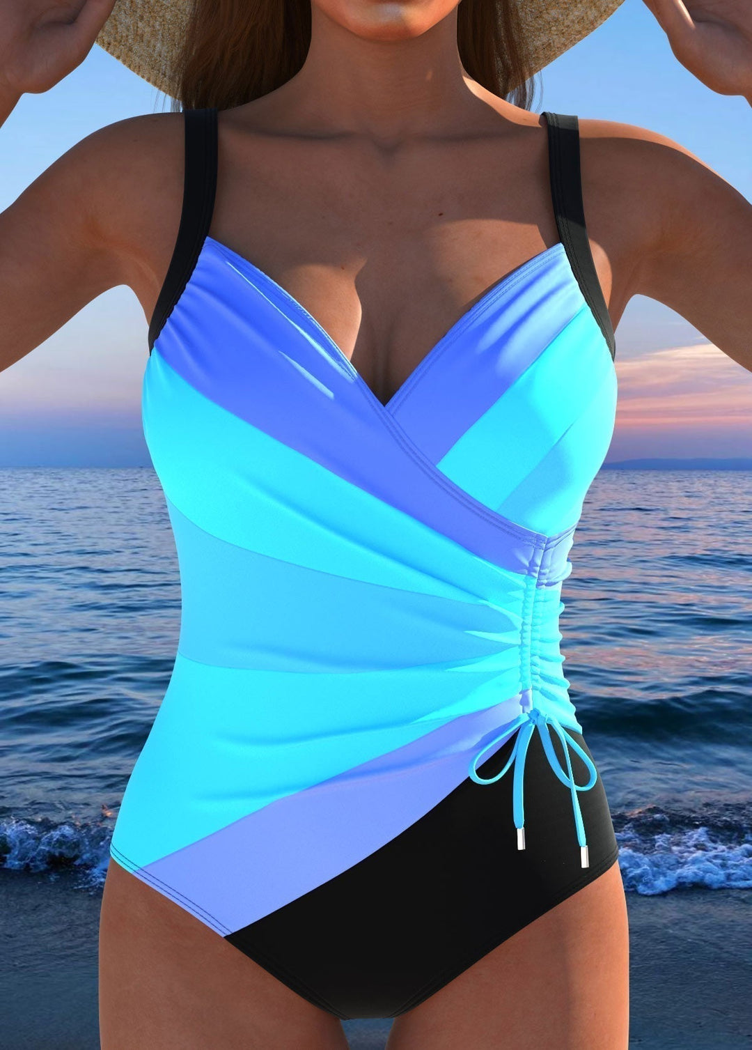 Nyela - Breathable Cross-Over Swimsuit