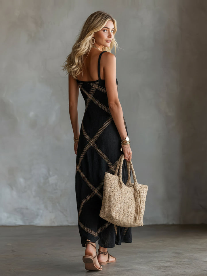 Nijila - Boho Style Sleeveless Maxi Dress