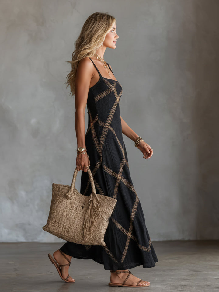 Nijila - Boho Style Sleeveless Maxi Dress
