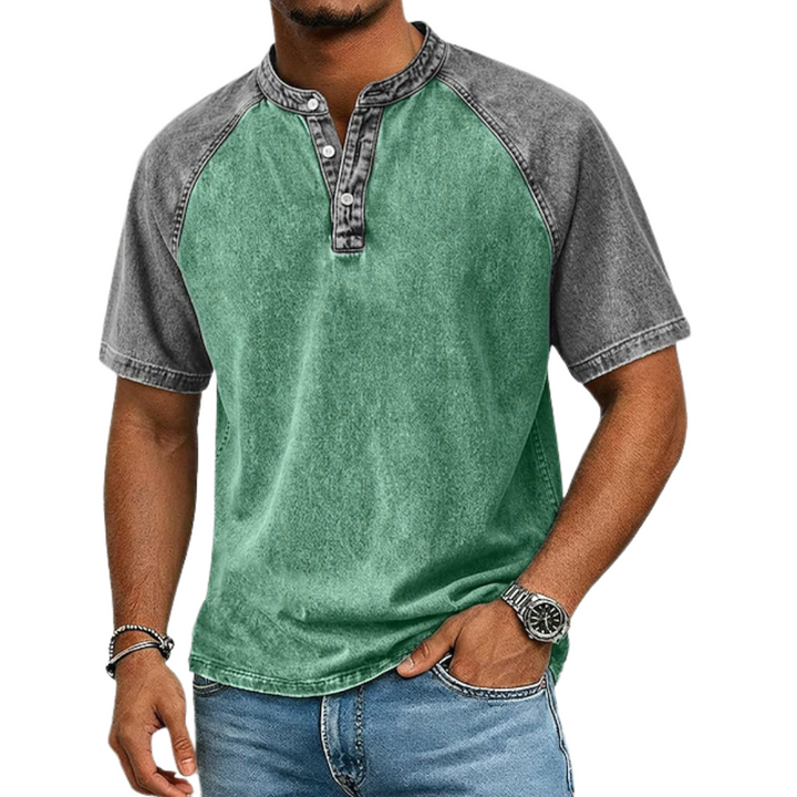 Lawson - Vintage Two-Tone Henley Shirt