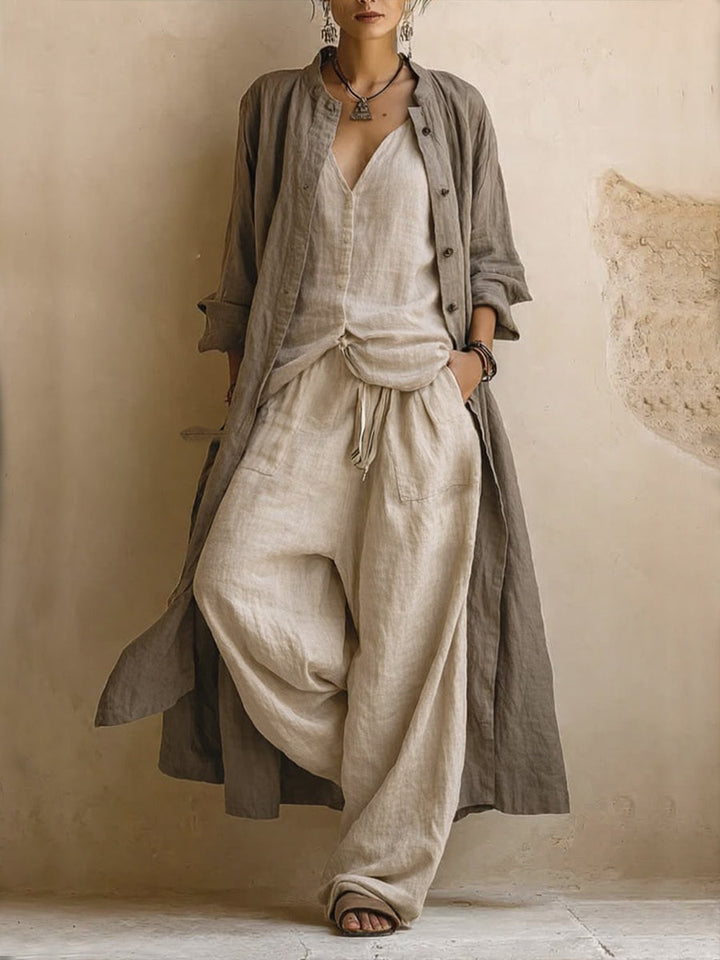 Linnie - Comfortable Three-Piece Set