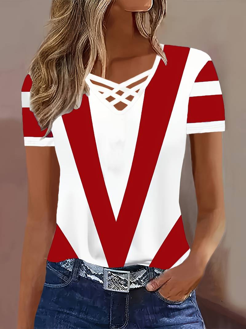 Rosibel - Short Sleeve Printed T-Shirt