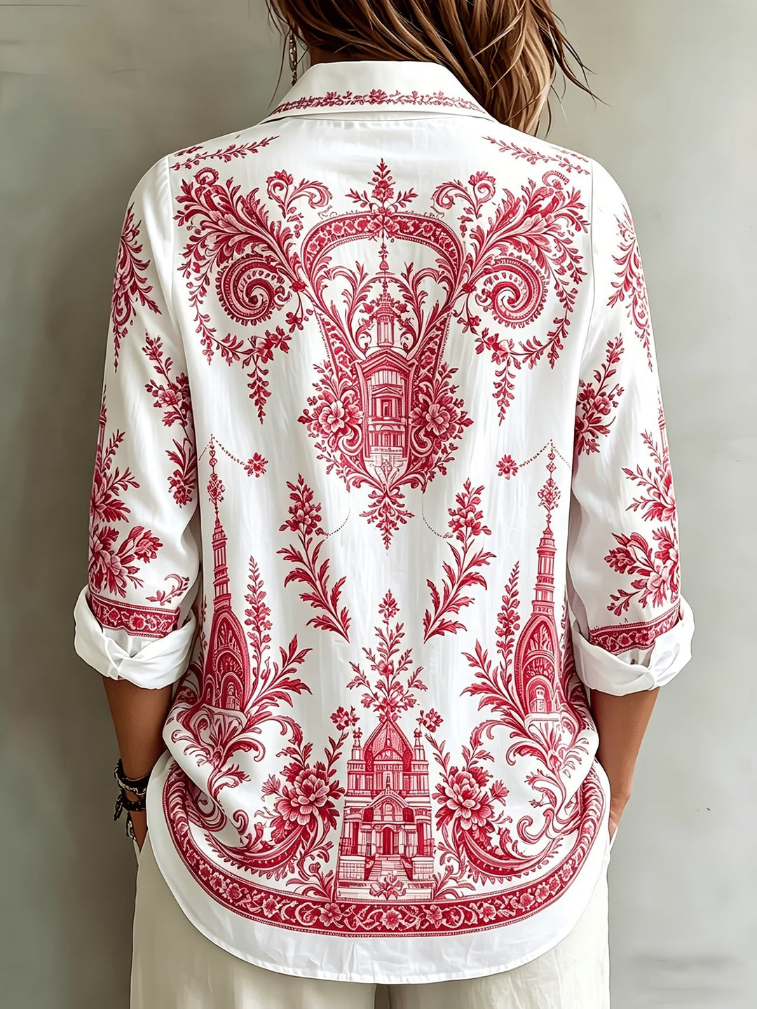 Aldana - Button-Up Long Sleeve Shirt