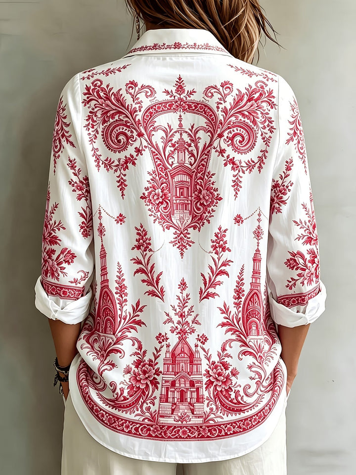 Aldana - Button-Up Long Sleeve Shirt
