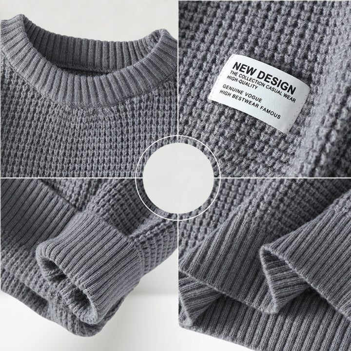 Pulse - Round Neck Knitted Sweater