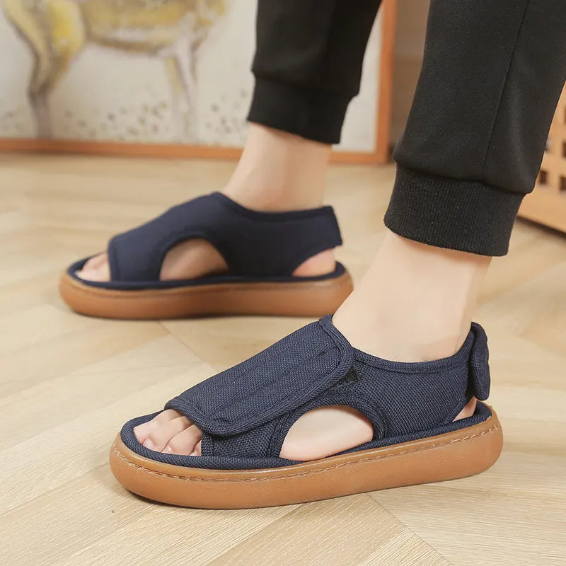 Karena - Adjustable Non Slip Velcro Sandals