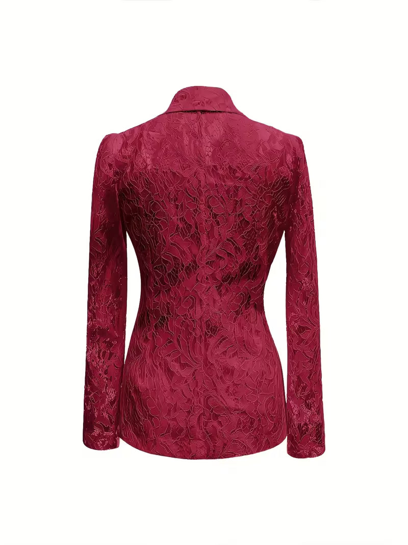 Kyliza - Lined Spring Summer Floral Blazer