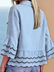 Solenn - Elegant Button Down Blouse