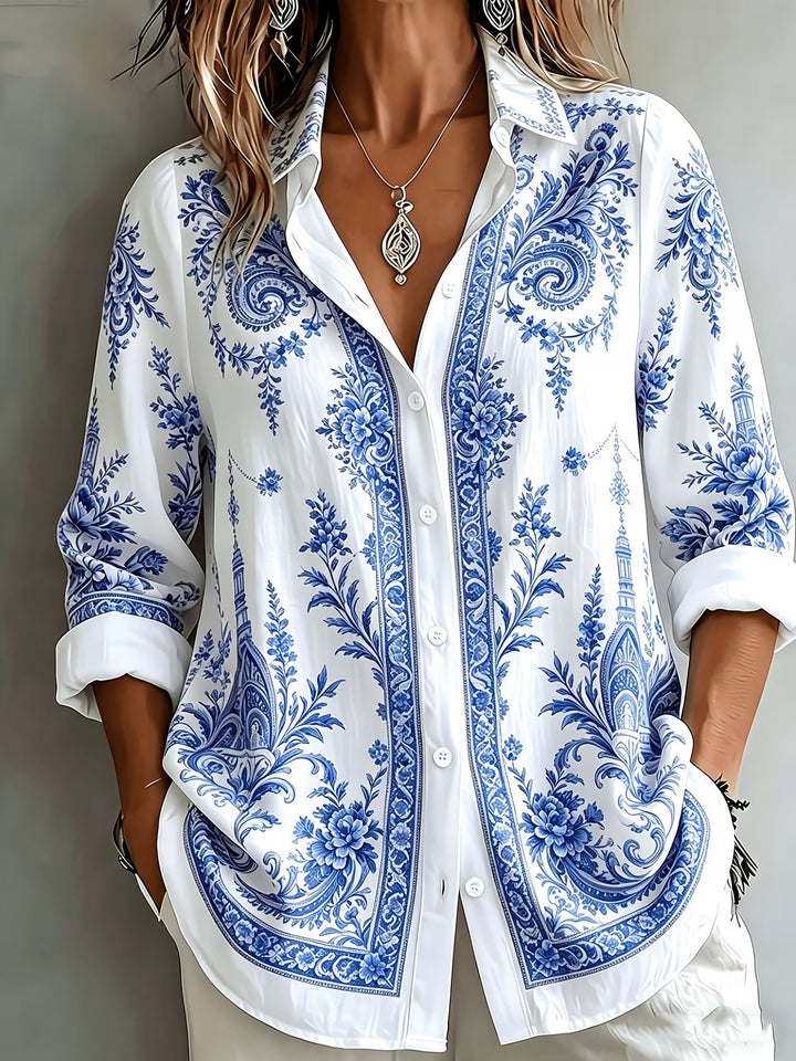 Aldana - Button-Up Long Sleeve Shirt