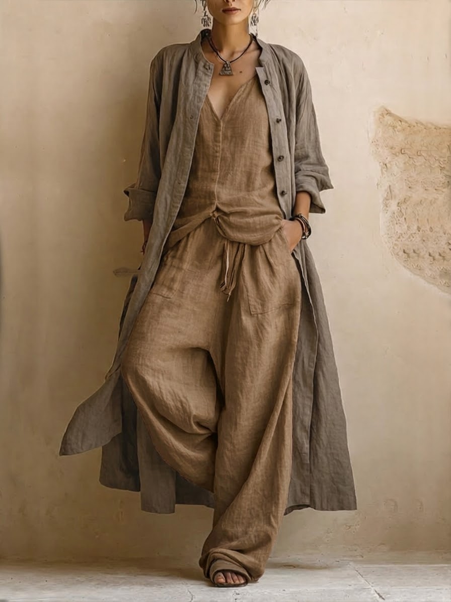 Linnie - Comfortable Three-Piece Set