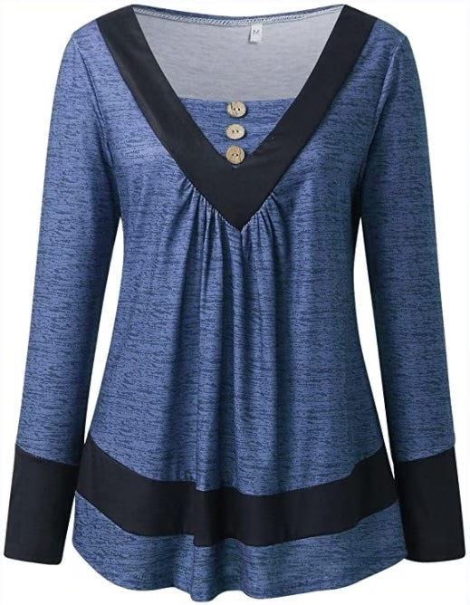 Grisel - Elegant Flared T-Shirt