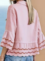 Solenn - Elegant Button Down Blouse