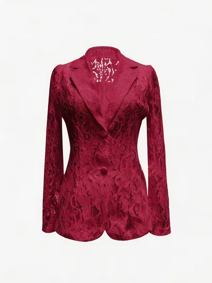 Kyliza - Lined Spring Summer Floral Blazer