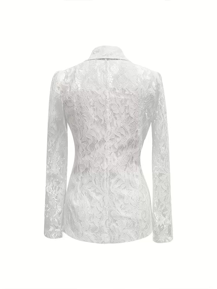 Kyliza - Lined Spring Summer Floral Blazer