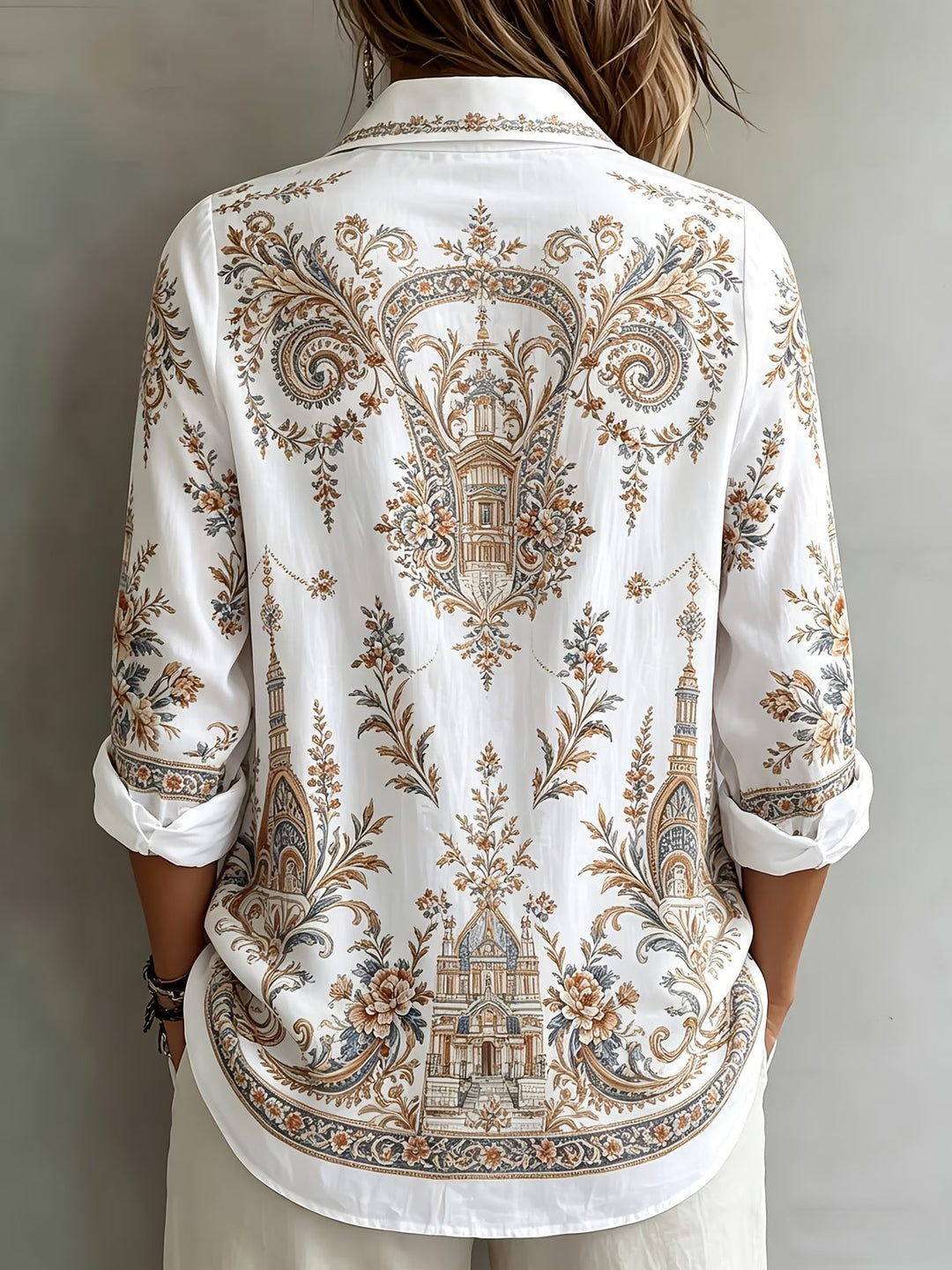 Aldana - Button-Up Long Sleeve Shirt