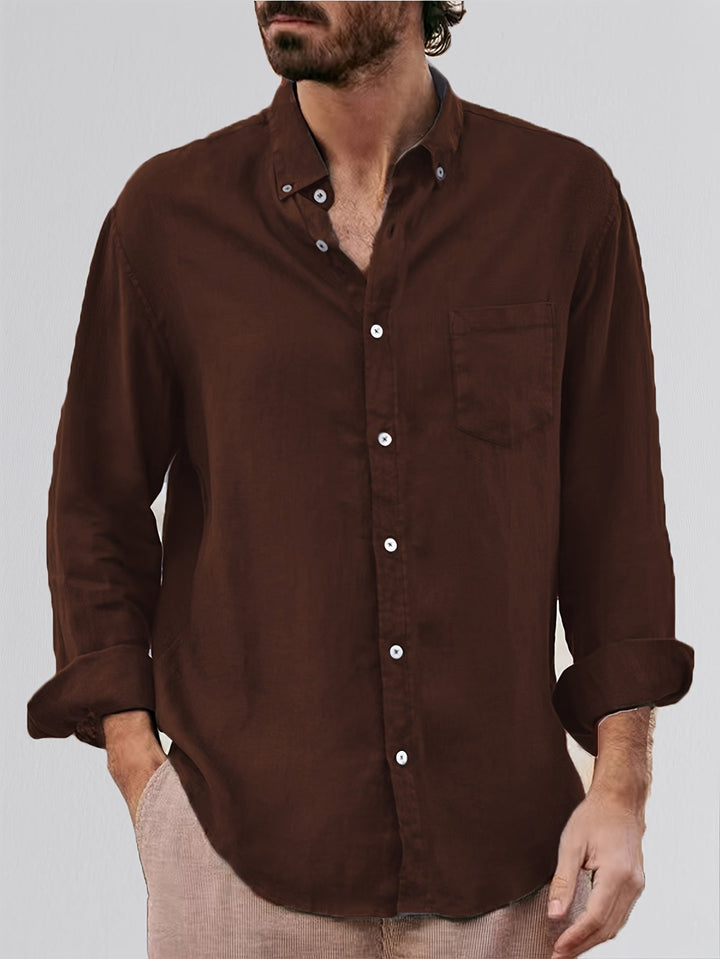 Deshawn - Classic Rolled-up Shirt