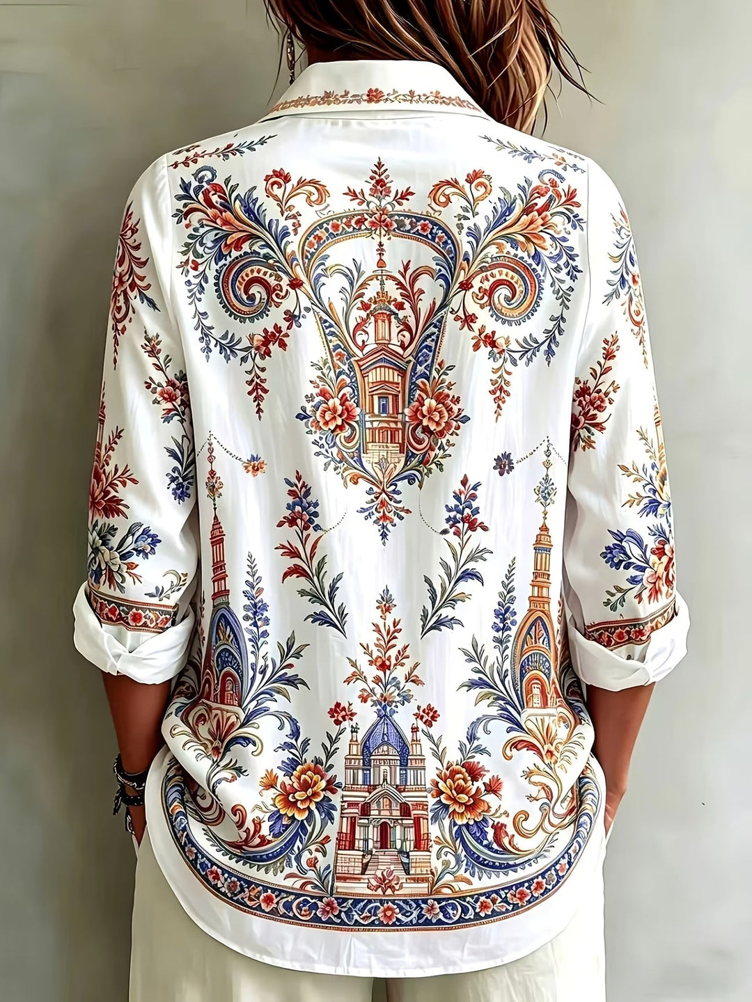 Aldana - Button-Up Long Sleeve Shirt
