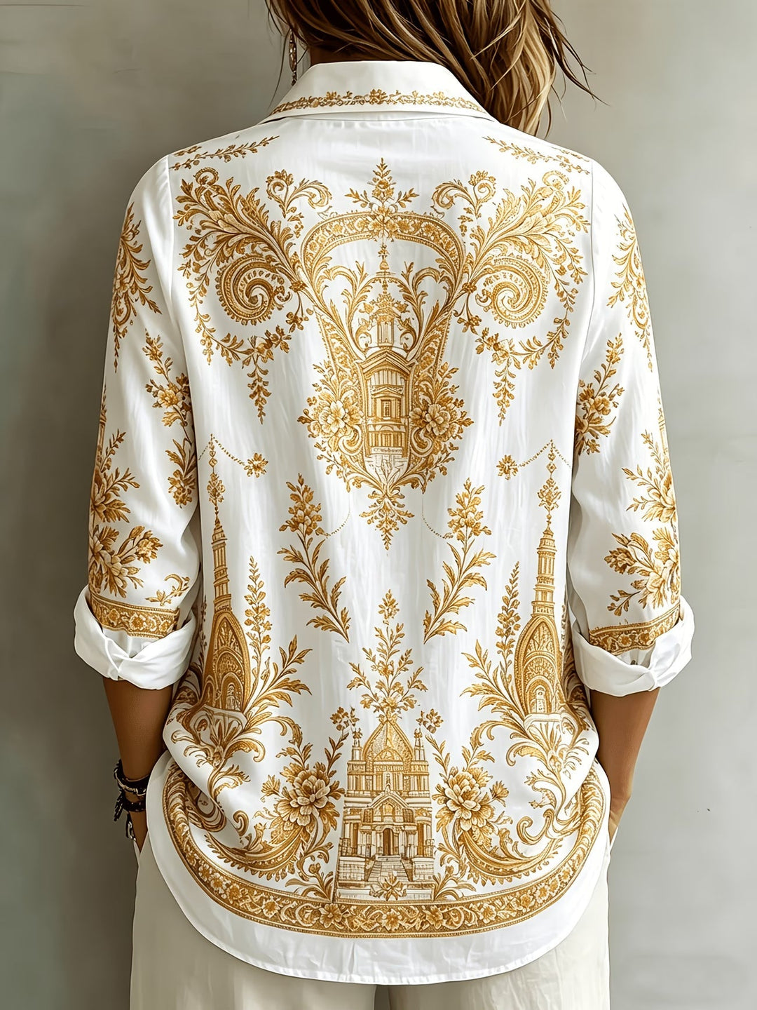 Aldana - Button-Up Long Sleeve Shirt