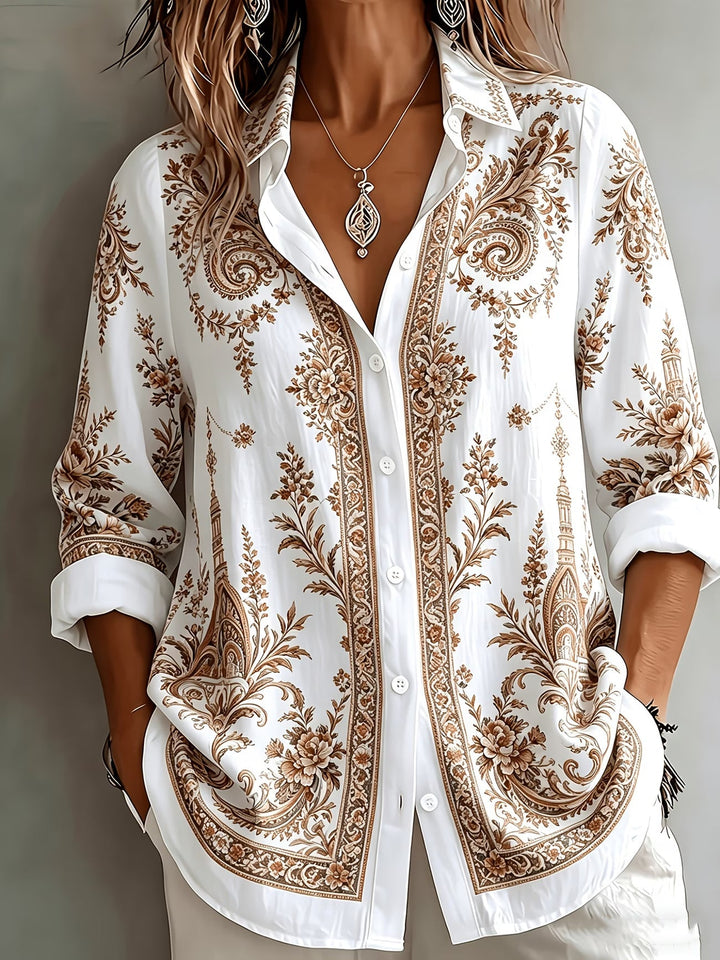 Aldana - Button-Up Long Sleeve Shirt