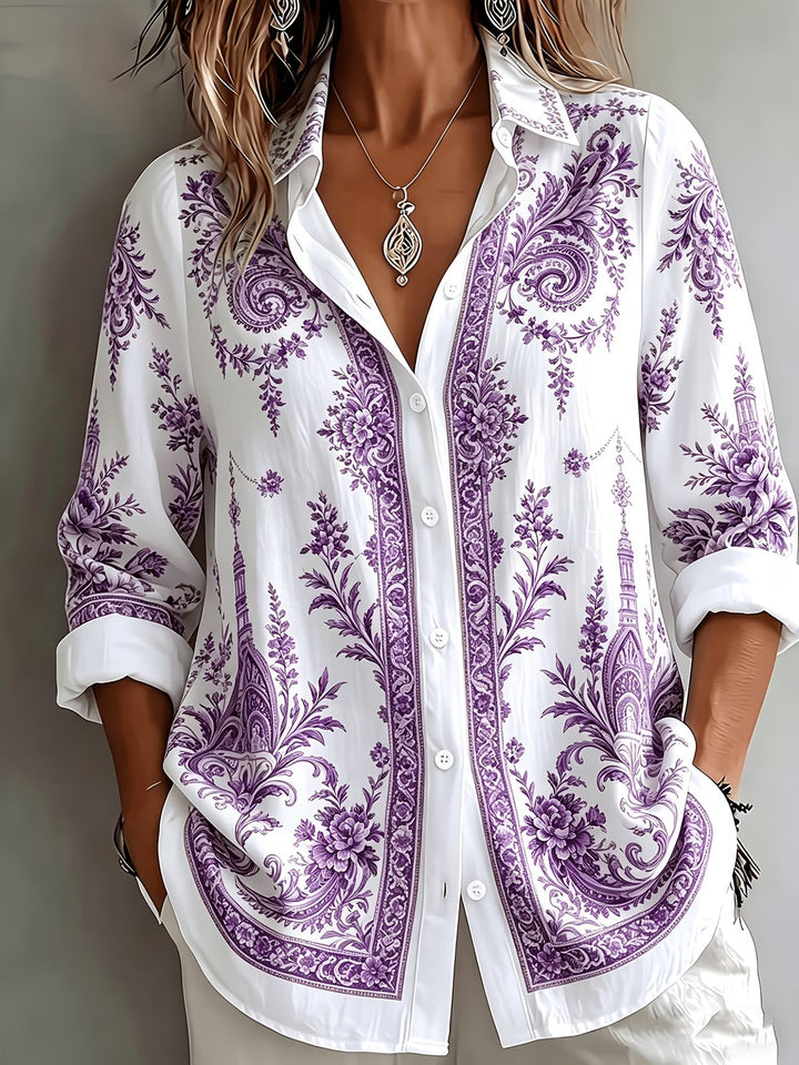 Aldana - Button-Up Long Sleeve Shirt