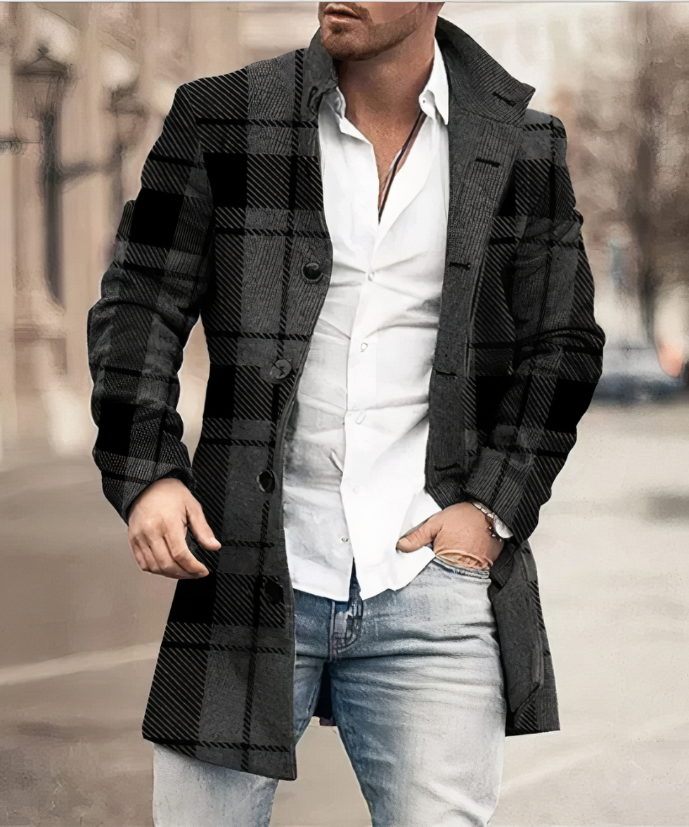 Evans - Classic Button Front Trench Coat