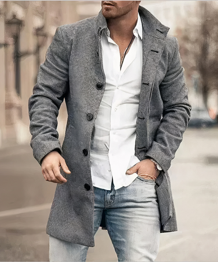 Evans - Classic Button Front Trench Coat