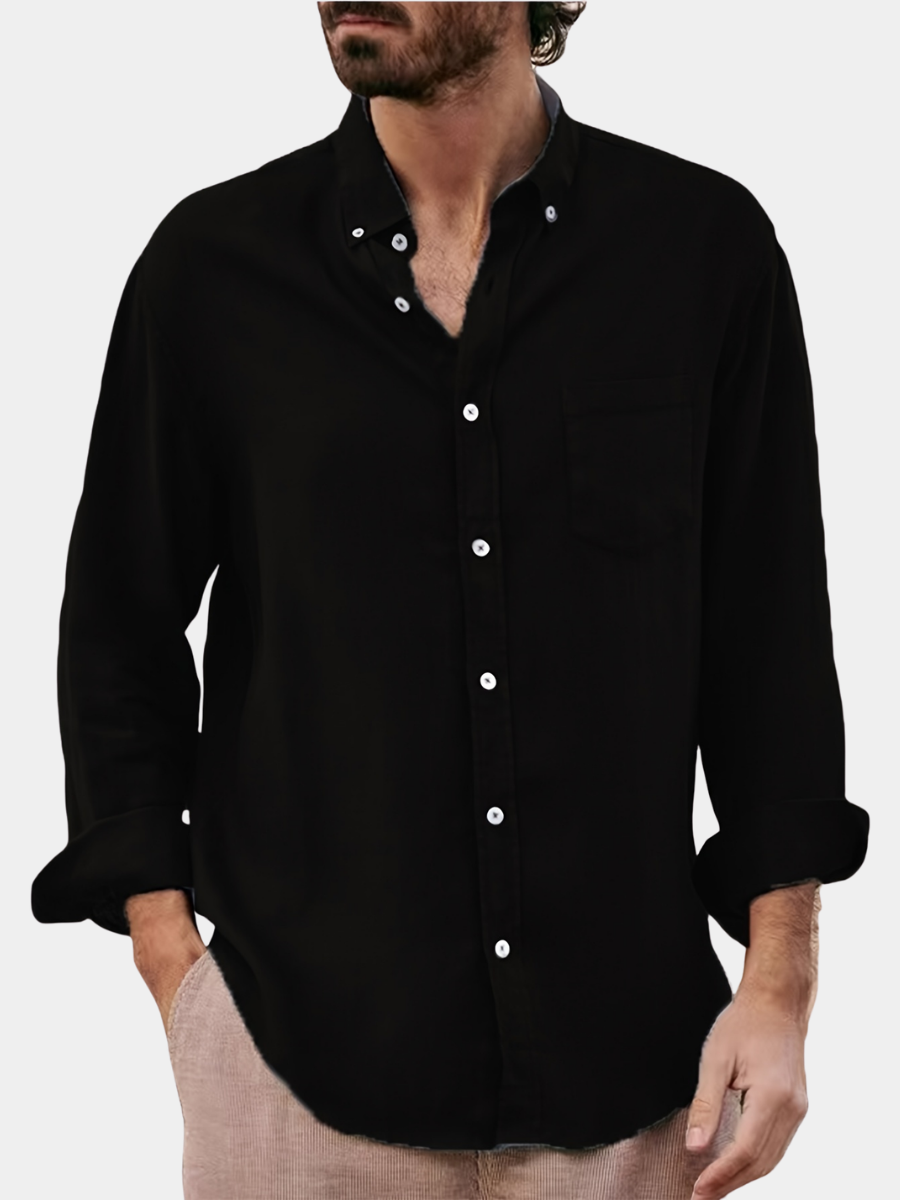 Deshawn - Classic Rolled-up Shirt
