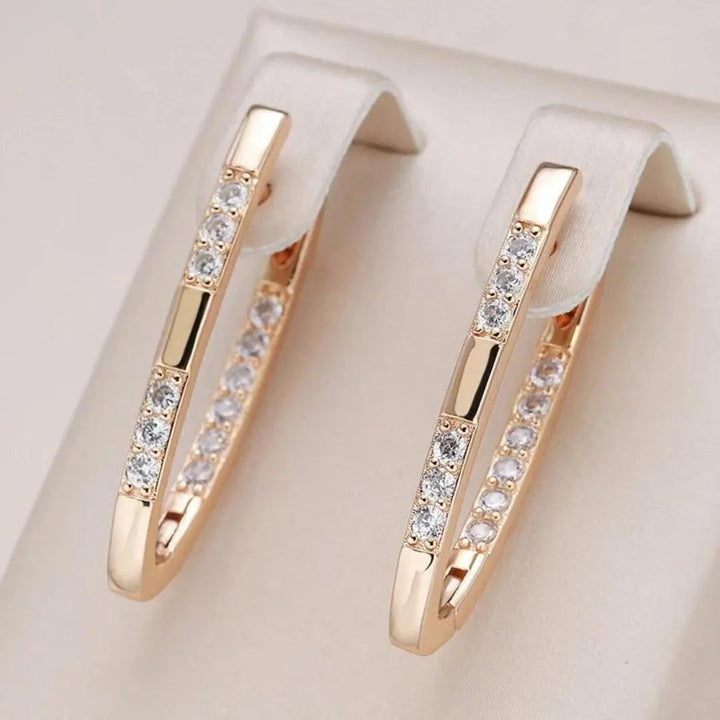 Florence - Refined Earrings With Zirconia Stones