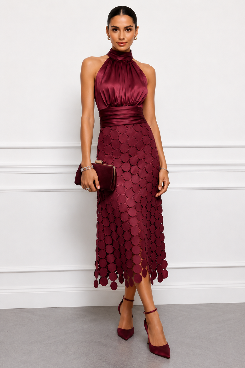 Rinldo - Elegant Ceremonies Middi Dress