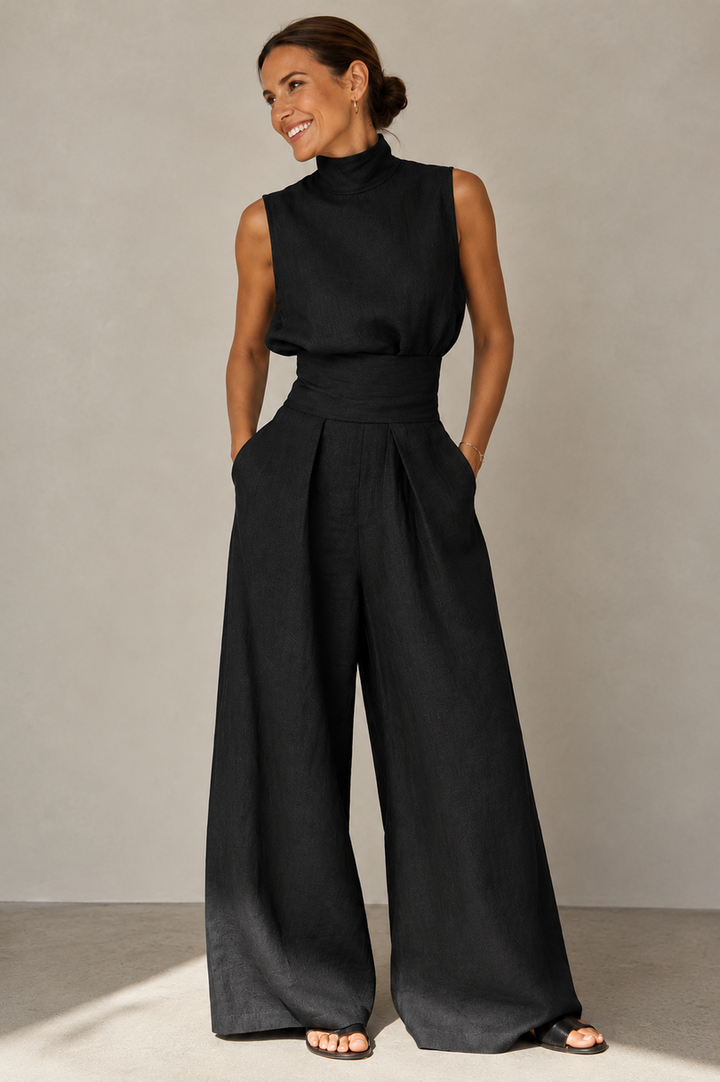 Winka - Classic Sleeveless Jumpsuit