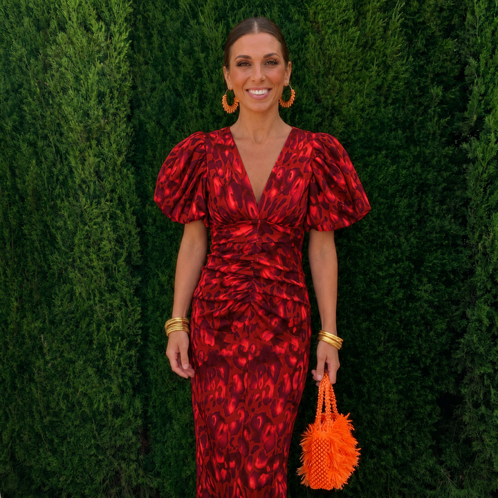 Nutta - Dress With Pleated Sleeves