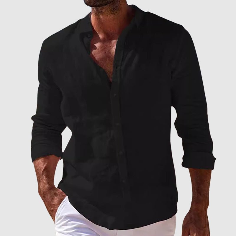 Derrik - Elegant Coastal Linen Shirt