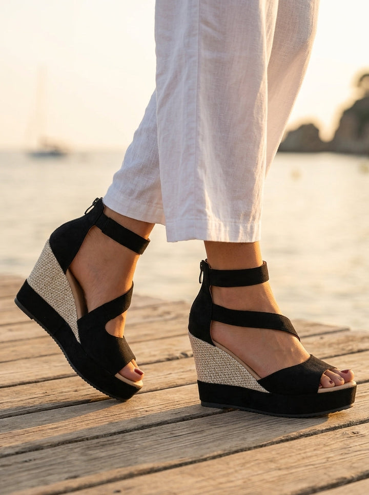 Essi - Wedges Sandals With Ankle Strap
