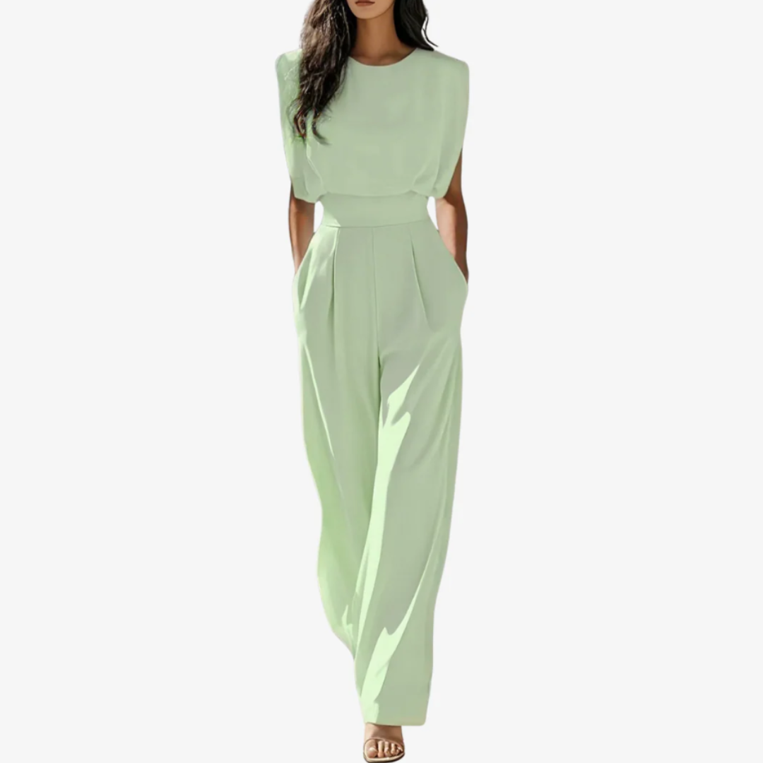 Uarutara - Elegant Jumpsuit With Belt