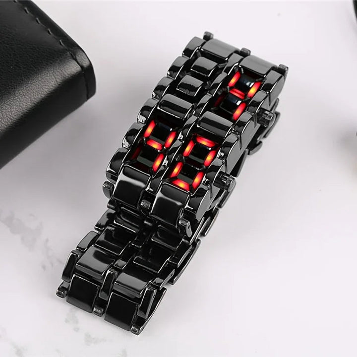 Veltrix - Stainless Steel Digital Display Watch
