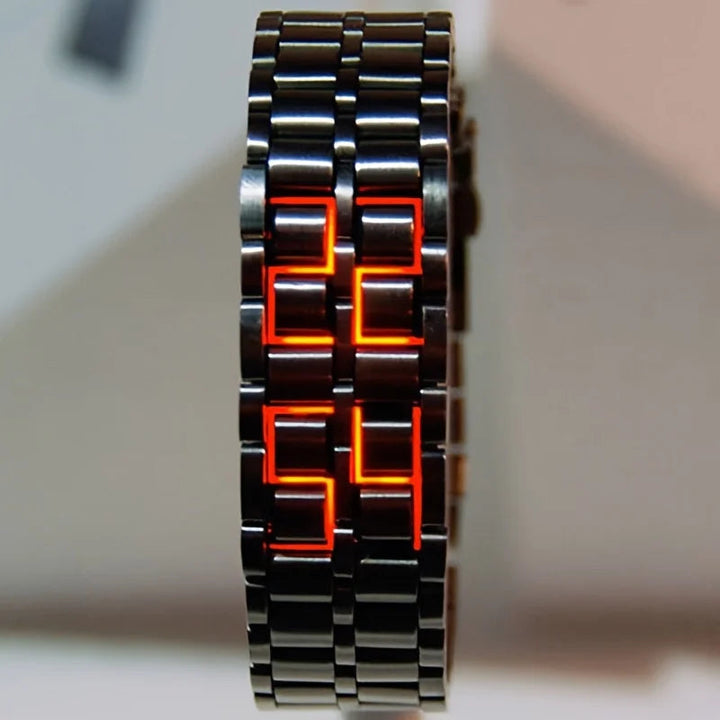 Veltrix - Stainless Steel Digital Display Watch